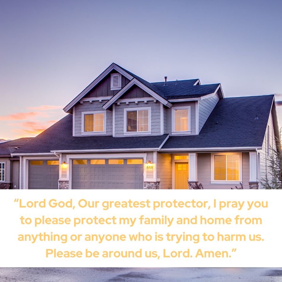 Prayer to Protect Home From Evil Images