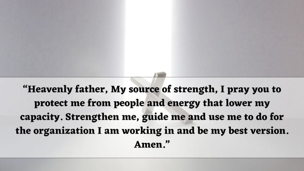 Prayer for Strength and Protection