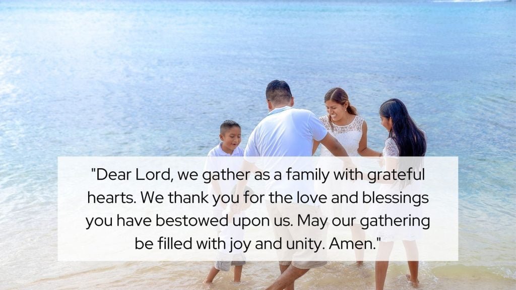 Thanksgiving Prayers for Family Gatherings
