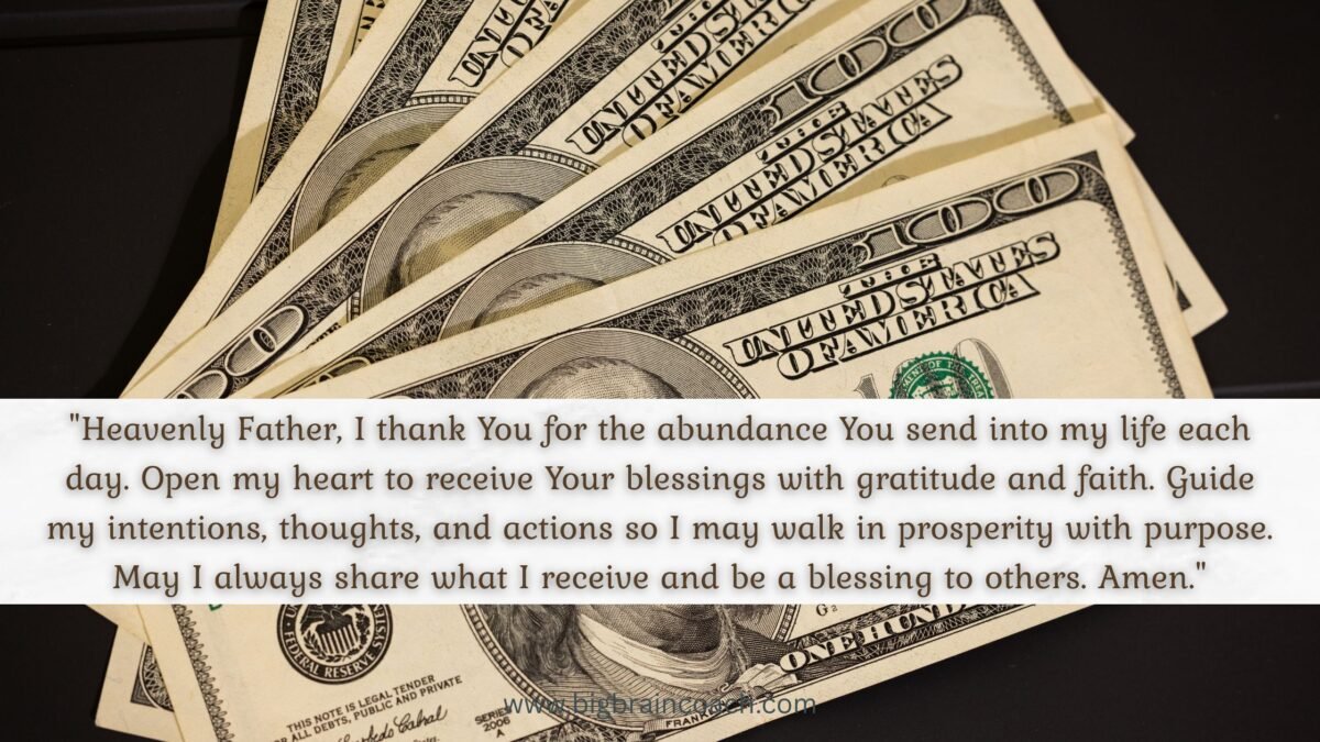 Prayer for Abundance and Prosperity Images