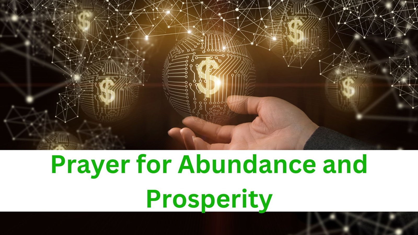Prayer for Abundance and Prosperity