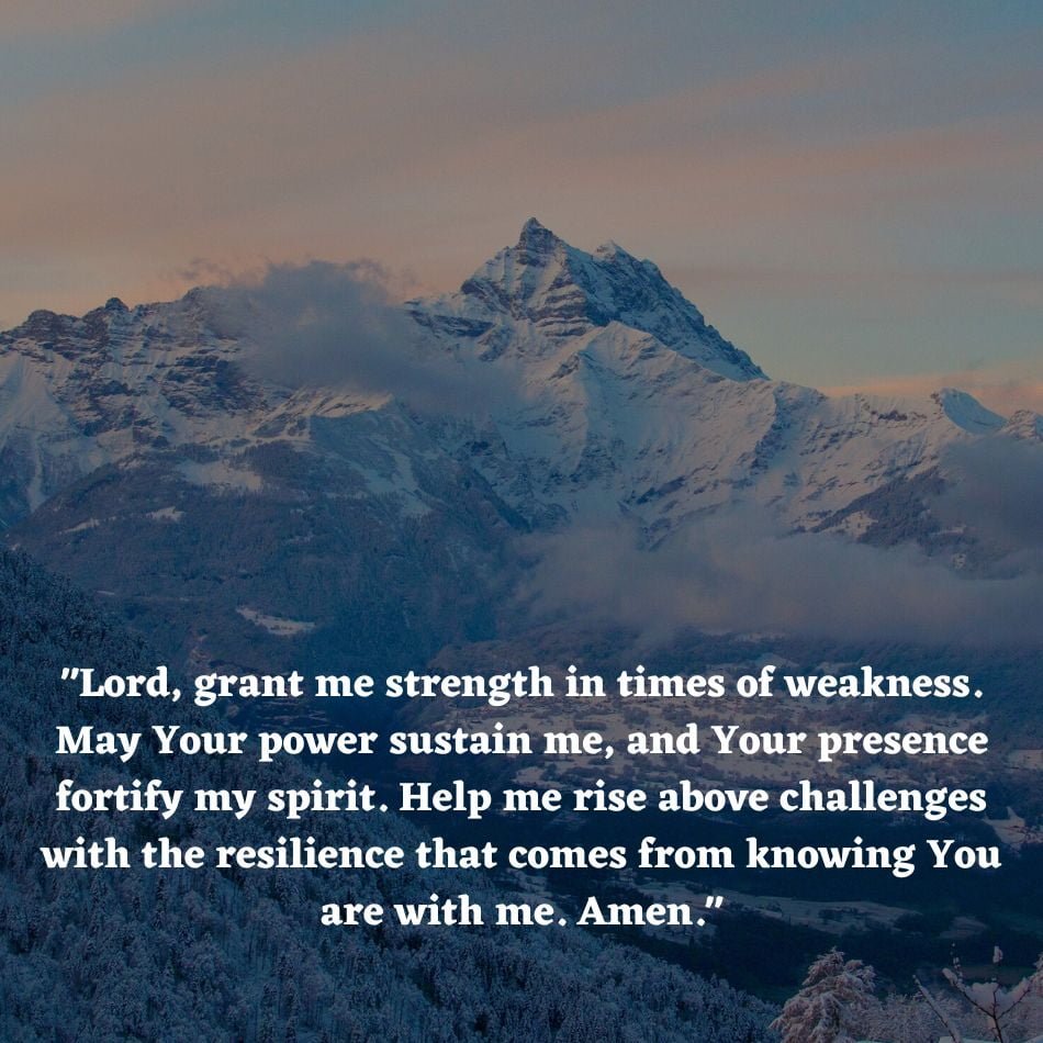 Prayers for Encouragement and Strength