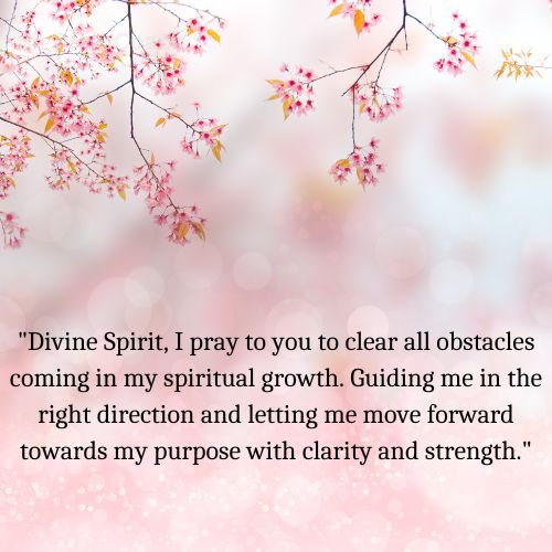 Prayer to Remove Blockages