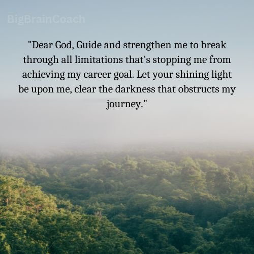 Prayer to Remove Blockages