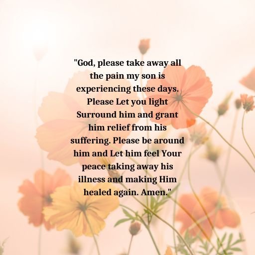 Miracle Healing Prayer for My Son