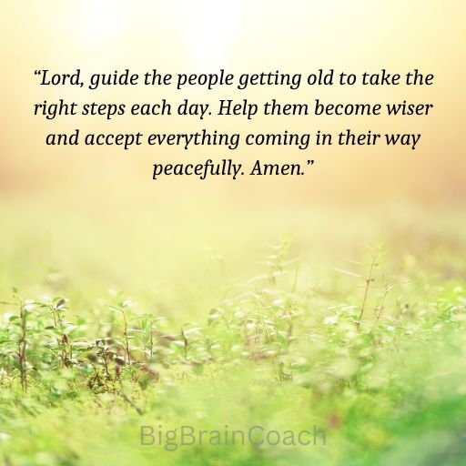 Short Prayers for The Elderly
