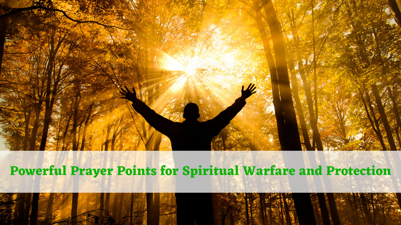 Powerful Prayer Points for Spiritual Warfare and Protection