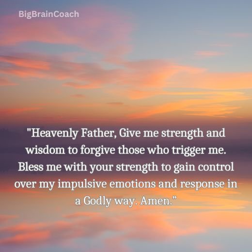 Anger Management Prayer