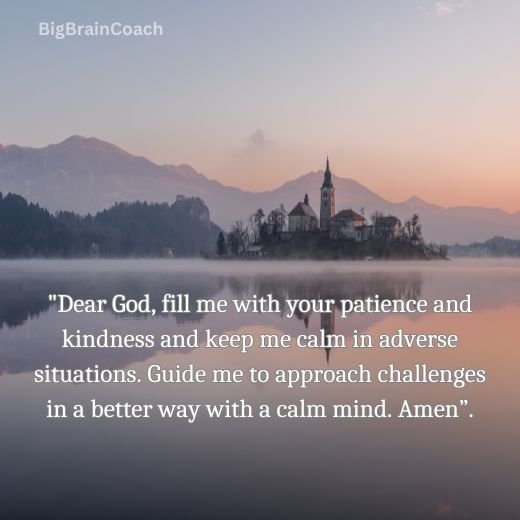 Anger Management Prayer
