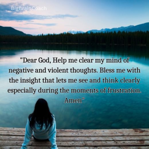 Anger Management Prayer