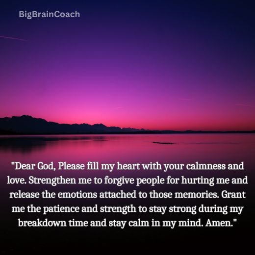 Anger Management Prayer