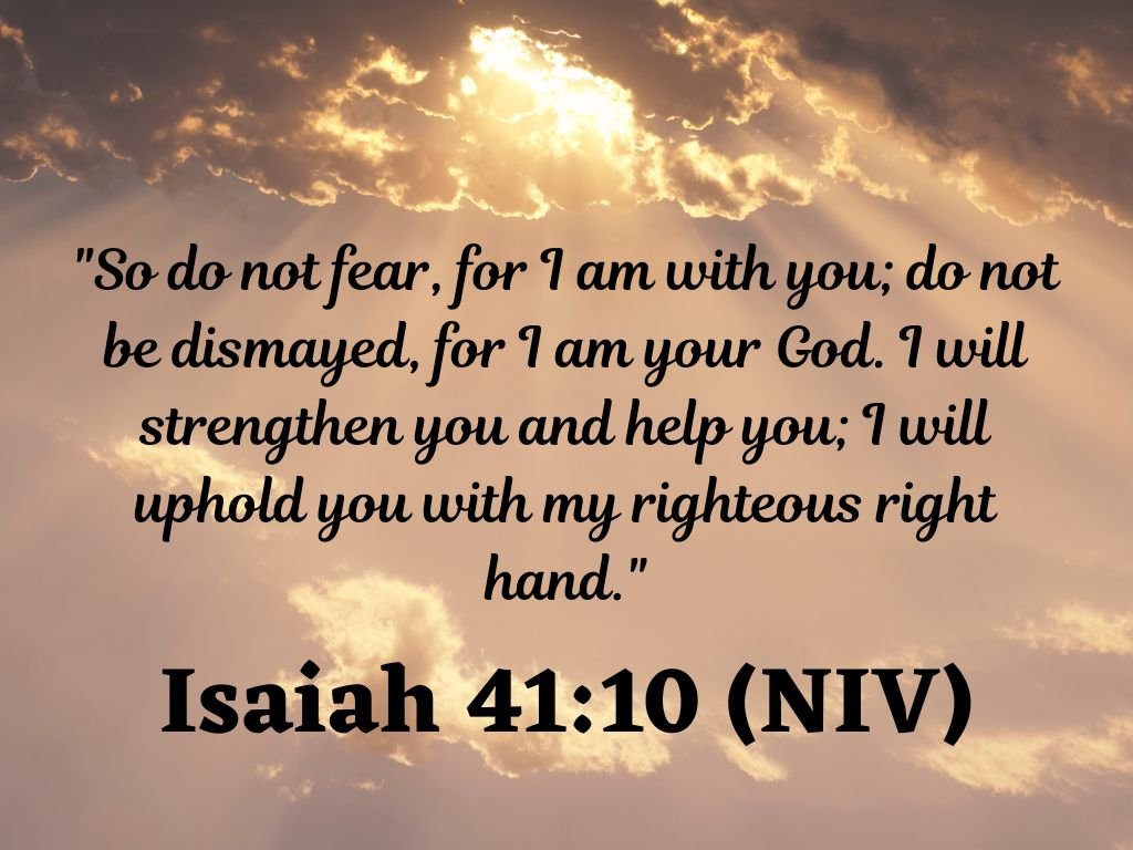 Bible Verses About God Being With Us Images