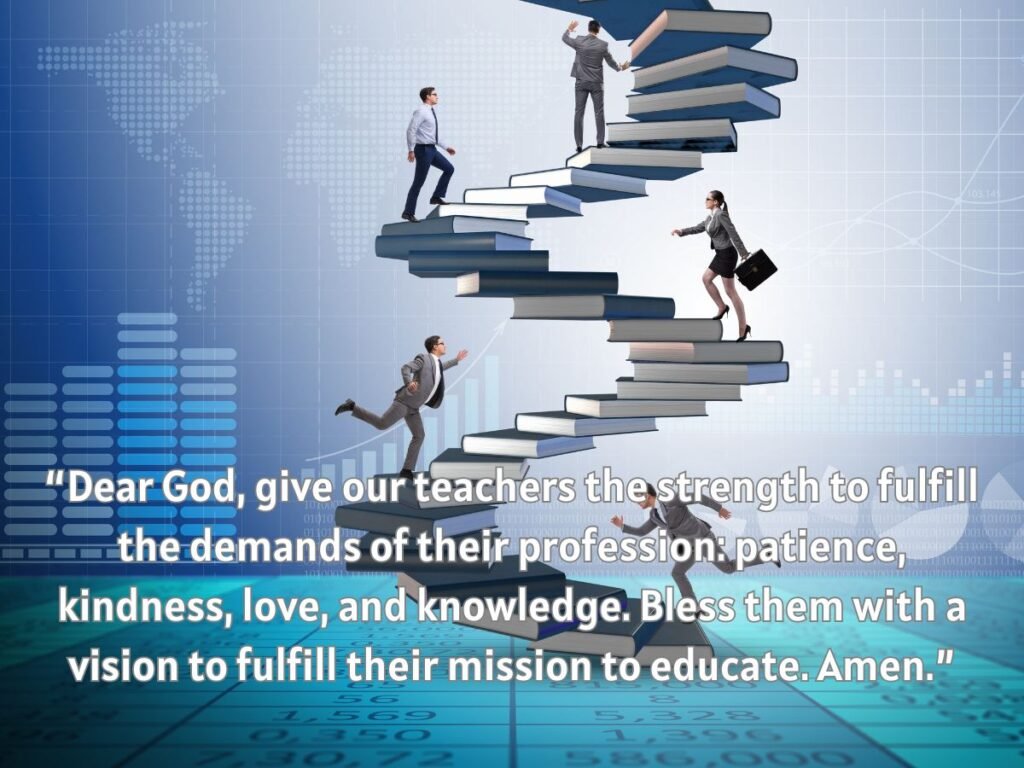 Prayer for Educators and Students Images