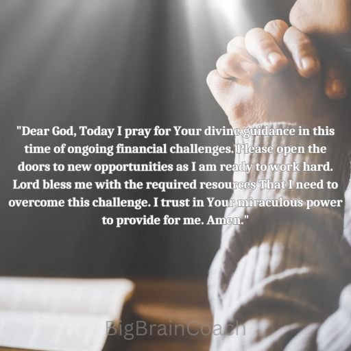 Prayer for Financial Help