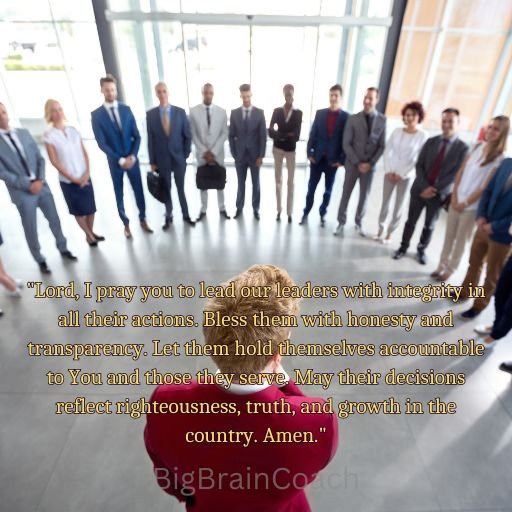 Prayers for Leaders