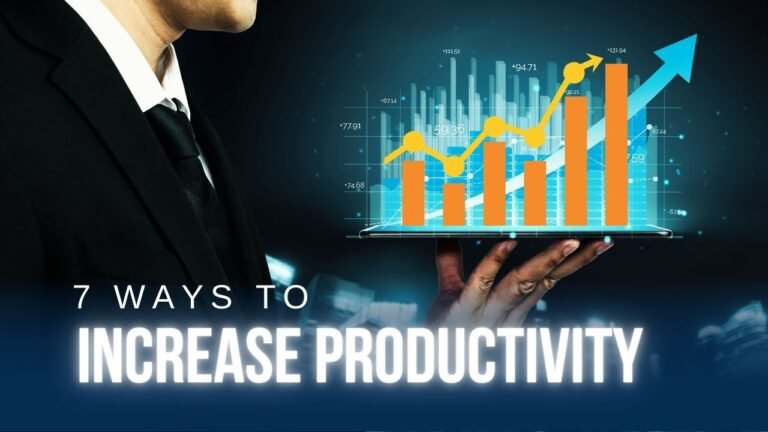 How to Increase Productivity in the Workplace
