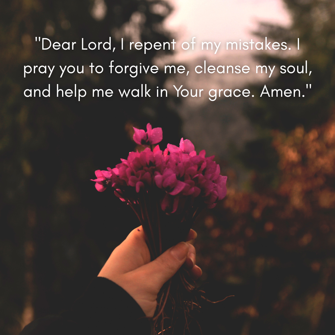Catholic Prayers for Self-Forgiveness Images