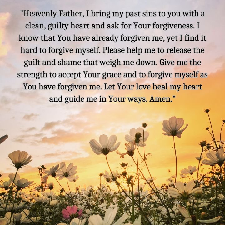 Catholic Prayers for Self-Forgiveness