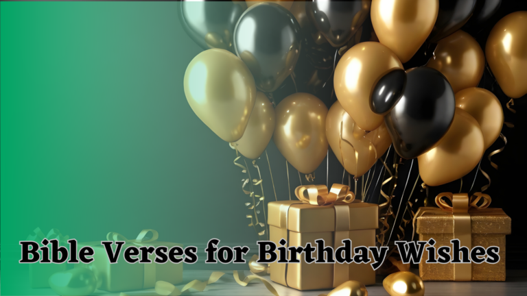 Bible Verses for Birthday