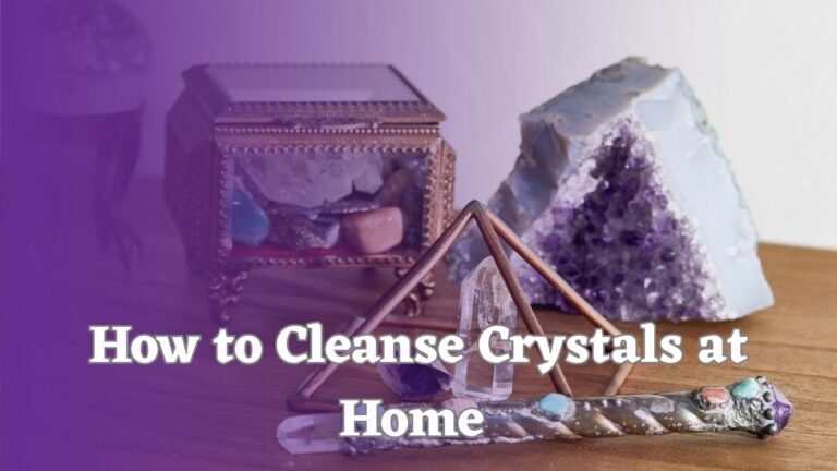 How to Cleanse Crystals