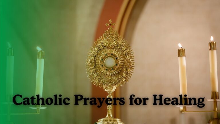 Catholic Prayers for Healing