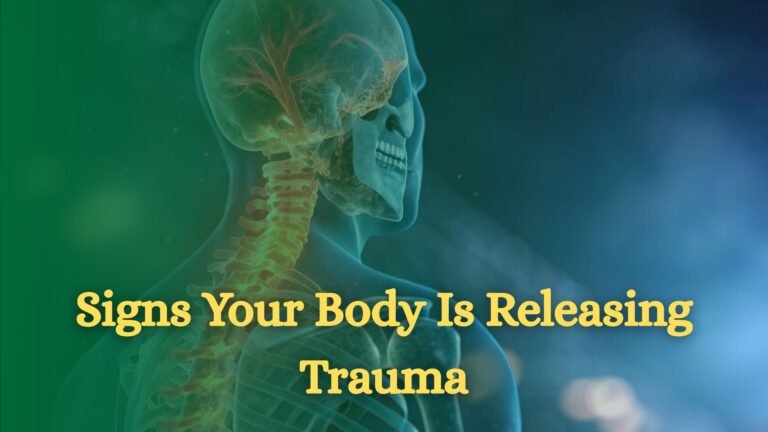 Signs Your Body Is Releasing Trauma